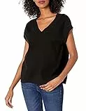 The Drop Zhen Pullunder mit V-Ausschnitt für Damen, schwarz, Größe XXS