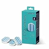 Siemens Multipack TZ80032A, 9 Entkalkungstabletten, schützt vor Korrosion, passend für Kaffeevollautomaten der EQ Reihe, sowie Einbauvollautomaten