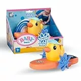 BABY born Splish Splash Surfende Berta - Badespielzeug mit Aufziehmechanismus - Funktioniert komplett ohne Batterien - Geeignet für Kinder ab 1 Jahr