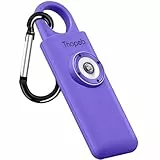 Thopeb Personal Alarm Schlüsselanhänger Frauen - Extra Laute Sirene, Stroboskoplicht, Sicherheit für Senioren und Damen - Navy Blue