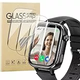 KUSINHOKA 3 Stück Schutzfolie kompatibel mit SWGOTA 4G Smartwatch T40/AKUMAKA 4G Kinder Smartwatch, [Anti-Kratzen] Weiche TPU Displayschutzfolie, Vollständige Abdeckung HD Klar Anti-Fingerprint Folie