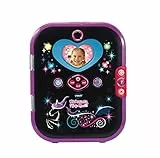 Vtech Kidisecrets Selfie Music 2.0 black – Kindertagebuch mit 2 Kameras, MP3-Player, Gesichtserkennung, Leuchteffekten und vielem mehr – Für Kinder von 6-12 Jahren