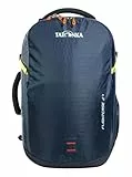 Tatonka Handgepäck-Rucksack Flightcase 27l - Daypack mit Laptopfach, komplett aufziehbarem Hauptfach und verstaubaren Schultergurten - 27 Liter Volumen (navy)