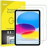JETech Schutzfolie für iPad (A16) 11./10. Generation (2025/2022), Panzer Schutz Glas Folie Displayschutz, HD Klar, 2 Stück