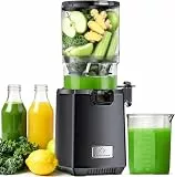 LINKChef Entsafter Slow Juicer, Entsafter Gemüse und Obst Testsieger, 130MM Öffnung und 1,8L Juicer Machine mit Umkehrfunktion, Einfache Installation, Leicht zu Reinigen, 100% BPA Frei, 250W