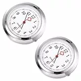 Hemobllo 2Pcs Taschenuhr Zifferblatt Clip- Auf Uhr Revers Pin Uhr Uhr Zifferblatt Pflege Liefert für Ärzte Gesundheit Pflege Mitarbeiter