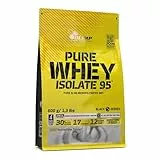 Olimp Pure Whey Isolate 95 Proteinpulver - Premium Molkenprotein-Isolat, Reich an Aminosäuren & Vitaminen, Unterstützt den Muskelaufbau, 600g, Vanille