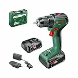 Bosch Akkuschrauber UniversalDrill 18V-60 (2 Akku, 18 Volt System, im Koffer)
