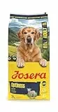 JOSERA Adult Large Optiness Lamm & Reis (1 x 12,5 kg) | Premium Trockenfutter für ausgewachsene Hunde | eiweißreduziert | weizenfrei | wertvolle Fettsäuren | XL-Kroketten gegen Schlingen | 1er Pack