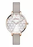 s.Oliver Damen Analog Quarz Armbanduhr SO-3475-LQ