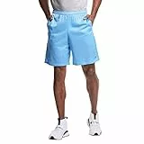 Champion Herren Shorts Lange Netz-shorts mit Taschen, Swiss Blue, XL