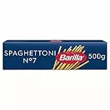 Barilla Pasta Klassische Spaghettoni n.7 aus Hartweizen immer al dente, (1 x 500 g)