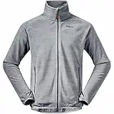 Bergans Hareid Fleece Jacket NoHood - Aluminium - M