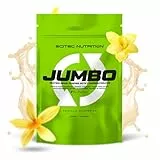 Scitec Nutrition Jumbo - Hochkalorischer Weight Gainer - mit Mehrkomponenten-Protein - Aminosäuren-Matrix - Metabolische Matrix - Superfood-Mischung, 1,32 kg, Vanille