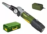 Proxxon Bandschleifer BS/A (Präzision Schleifer Akku 10,8 V; je 2x Schleifband 10 x 330 mm K80, K180; Schleifarm Schwenkbar) 29810