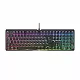 CHERRY XTRFY MX 3.1, Mechanische Gaming-Tastatur, Deutsches Layout (QWERTZ), RGB-Beleuchtung, Aluminium-Gehäuse, USB-A Anschluss, MX2A BROWN Switches, Schwarz