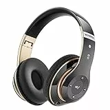 Lankey Sound Bluetooth-Kopfhörer, kabellos, Over-Ear-Kopfhörer mit 6 Equalizer-Modi, 65 Stunden, mit integriertem HD-Mikrofon, FM, SD/TF für unterwegs, auf Reisen