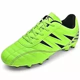 Littleplum Jungen Fußballschuh Kinder Fussballschuhe Footballschuhe Outdoor Athletic Soccer Schuhe Z01,A Grün,35 EU