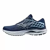 Mizuno Herren Men's Wave Inspire 20 Laufschuh, Estate Blue-White, 42.5 EU