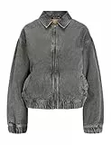 JJXX Damen Jxziggy Washed Jacket PNT Jeansjacke, Phantom, M