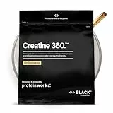 Protein Works | Creatine 360 – BLACK Innovation, Kreatin-Monohydrat, mikronisiertes Kreatinpulver, 100 % Reinheit, 200 Mesh Ultra-Fein, Energie & Leistung, Geschmacksneutral, 83 Portionen, 250g
