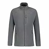 ICEPEAK Herren Midlayerjacke Fleecejacke Outdoorjacke Boonville, Farbe:Grau, Artikel:-270 Granite, Größe:L