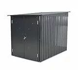 tepro Metallgerätebox Fahrradbox Bike & More Midi,anthrazit,Maße: 142x197x157cm
