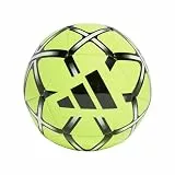 adidas Unisex Starlancer Club Ball Recreation Ball, Lucid Lemon/Black, 4