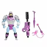 Masters of Universe Origins & Transformers Actionfigur, Skeletor mit Megatron-Rüstung, ca. 14 cm großes, bewegliches Collaboration Spielzeug, Zubehör und Mini-Comic, JGT16