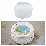 HNLMZ Silikonformen GießFormen,Silikonform Kerzenhalter,Silikonformen für Beton Gips DIY,Resin Form Aquarium für Herstellung von Kunsthandwerk