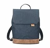 Zwei Damen Rucksack Olli OR13 Daypack 7 Liter robust strapazierfähig wasserabweisend Rückenpolsterung Hauptfach mit Reißverschluss Geheimfach Handyfach Einsteckfächer Laptopfach gepolstert (blue)