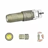 OLIGHT iUltra Mini LED Mini-Taschenlampe mit USB-C für Schlüsselbund und EDC Flashlight,80 Lumen,20g,OAL™,IPX6 wasserdicht,bewältigt Notfälle,dunkle Umgebungen und extreme Wetterbedingungen(Olivgrün)