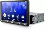 Sony XAV-AX8050D 9 Zoll großes Display DAB AV Receiver mit Apple CarPlay, Android Auto & Weblink 2.0 Kompatibilität, schwarz