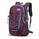Waniki 30L Wanderrucksack Herren Damen Reiserucksack Wasserdicht Rucksack Outdoor Trekkingrucksack Leicht Groß Rucksäcke Backpack Tagesrucksack für Wandern Radfahren Klettern Camping Sport Reisen