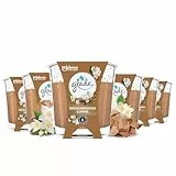 Glade Duft-Kerze im Glas, Sensual Sandalwood and Jasmine, bis zu 27 Stunden Brenndauer, 6er Pack (6 x 112g)