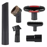 Hyzevee Staubsauger Aufsätze|Zubehör|Universal Staubsaugeraufsätze Polsterdüse Fugendüse 32-35 mm Staubsaugerdüse Staubsauger Düsenset Kompatibel mit Kärcher, Henry Hoover Aufsätzen, 6 Stück