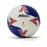 Mitre Adult Unisex FA Cup Play 2526 Fußballl, Weiß/Blau/Rot, MINI