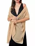 Atigy Hochzeitsstola Damen Chiffon Schal Brautstola für Abendkleid