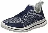 heybrid Unisex Miami Schnürhalbschuh, Blau, 42 EU