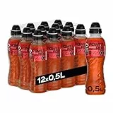 Powerade Sports Attack – Limitierte Edition zur Fußball WM – Kalorienreduziertes Sportgetränk mit leichtem Zimtgeschmack – Erfrischendes Elektrolytgetränk in Einweg-Flaschen mit Sport-Cap (12 x 500ml)