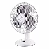 SUNTEC Tischventilator CoolBreeze 4000 - Leise 40 cm, 50 Watt | Tisch Ventilator 3 Stufen, Tragbar | Fan Kühler Windmaschine | für Schreibtisch, Schlafzimmer, Büro, Wohnung, Balkon, Terrasse