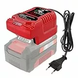 Ersatz PXC Ladegerät für Einhell 18V Power X-Change Akku, 1/3 Größe für Einhell PXC Ladegerätfür, alle PXC-Akkus verwendbar, für Reisen und Übernahme (Nur für 18V Batterie)