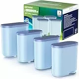 ARETHONE Wasserfilter für Philips AquaClean CA6903/10 CA6903/22 CA6707/20, Kompatibel mit Saeco und Philips Latte Go Kaffeevollautomaten Filter, Reduziert Verunreinigungen(4 Stück)