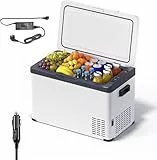 WOLTU 30L Kompressor Kühlbox Elektrisch 12v 230v, Dual Zone Auto Kühlbox, Mini Kühlschrank Gefrierbox für Lkw, Strand, Picknick, Summer Saver