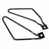 Akozon Halterung für Motorrad Satteltaschen, 2X Motorrad Satteltaschen Halterung Satteltaschenhalterung Universell für verschiedene japanische Straßenfahrzeuge
