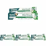 Himalaya Herbals Mint Fresh Herbal Toothpaste Gum Expert Range for Healthy, Protected Gums and Fresh Breath, 75 ml (Packung mit 4)