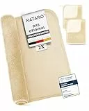 NATARO® 2 Stück Fast Dry it. Premium Trockentuch für Duschkabine, Auto, Haushalt, Camping – DAS ORIGINAL – extra saugfähiges Microfasertuch, fusselfrei, kratzfrei Shiny Wipes Tücher 40x50cm