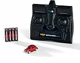 Carson 500504147 1:87 Volkswagen Beetle rot 2.4G 100% RTR - Fahrfertiges Modell, RC Auto, H0 Auto,RC Modell,Diorama Fahrzeug