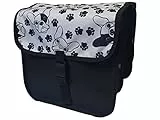 Beluko FAHRRADTASCHE 14-20 Zoll Kinder Satteltasche Gepäckträgetasche Doppel 2 x 5l (46 - Mini - Hund)