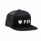 Fox Racing Absolute Mesh Snapback Windbreaker Unisex^Herren, Schwarz, Einheitsgre